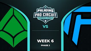 PALADINS Pro Circuit: Team Prolific vs Pickled Pepper (Phase 2 Week 6)