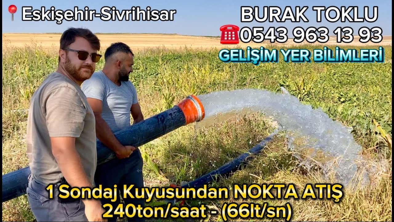 Eskişehir'de Nokta Atış 240ton/saat Kuyumuz