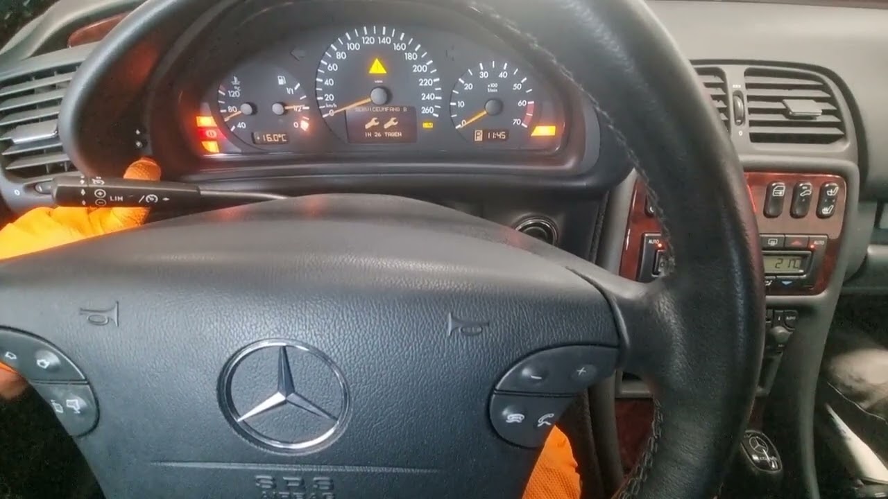 Mercedes-Benz W210 W208 Service Reset Assyst A B zurück setzen