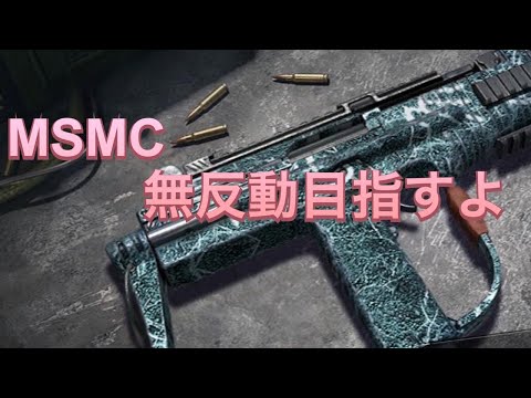 codモバイル MSMC!!無反動の撃ち方！！「MSMC」リコイル制御の練習動画です！！iPhoneだとこのボタン配置がいいかも！！