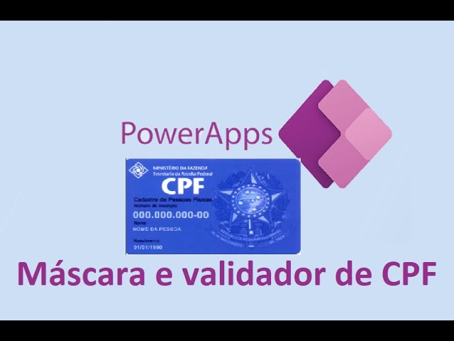 GitHub - michaelfp/pcf-cpfcnpj-control: Componente PowerApps para CPF e CNPJ  do Brazil