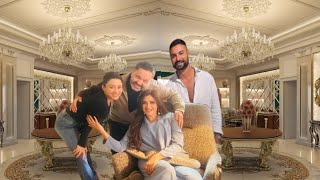 شاهد بالفيديو اول ظهور على الهوى ل أبناء ياسمين عبدالعزيز ياسمين وسيف حلاوه غايه ف الجمال والاحترام؟