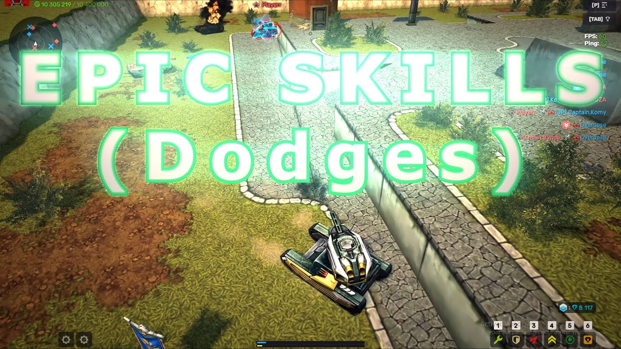 Tanki Online - SUPER XP Skills (Only Dodges) #5 From Kododa - Part 1