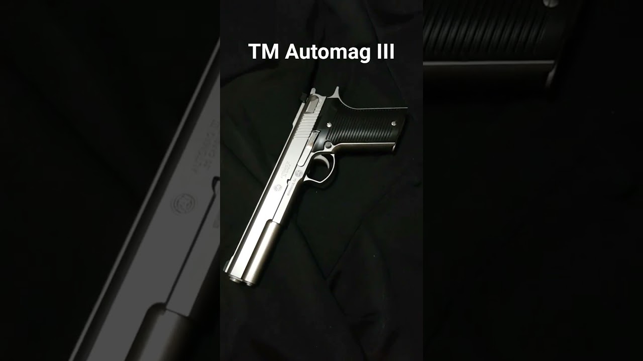 My fav pistols with big caliber real life counterparts. 