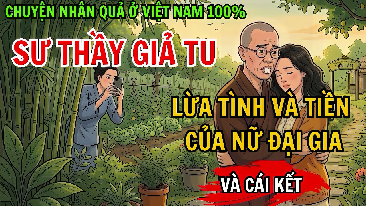 Sư Thầy Giả Tu, Lừa Tình Và Tiền Của Nữ Đại Gia – Nhận Ngay Quả Báo Kinh Hoàng | Chuyện Nhân Quả