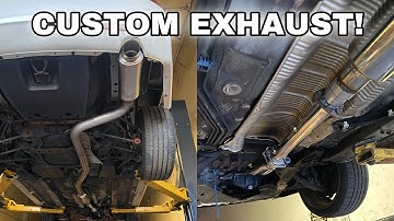 Acura Tsx 3” Custom Single Exit Exhaust & Weapon R Headers! #shorts