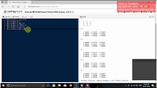 Matrix operation on MATLAB: rank of a matrix