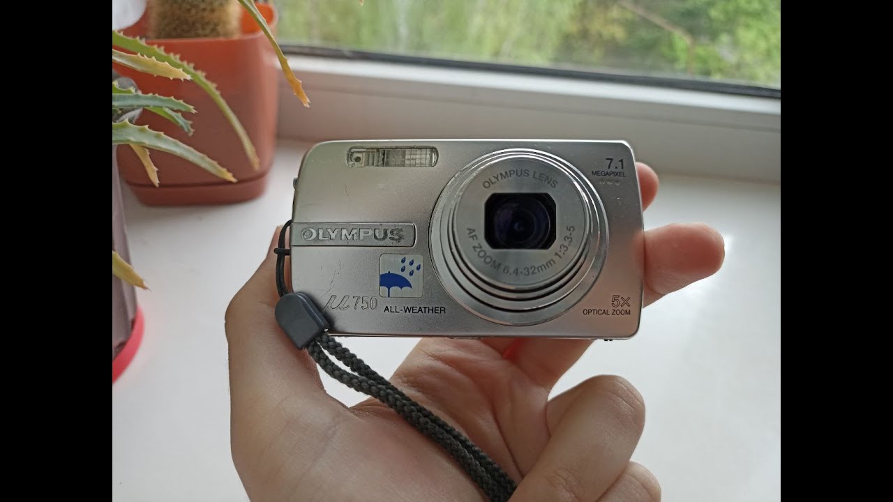 💥Camera Olympus Mju M 750 Silver 7.1MP All Weather digital