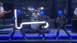 Blue Man Group - Drumbone Melodifestivalen 2010 Sweden