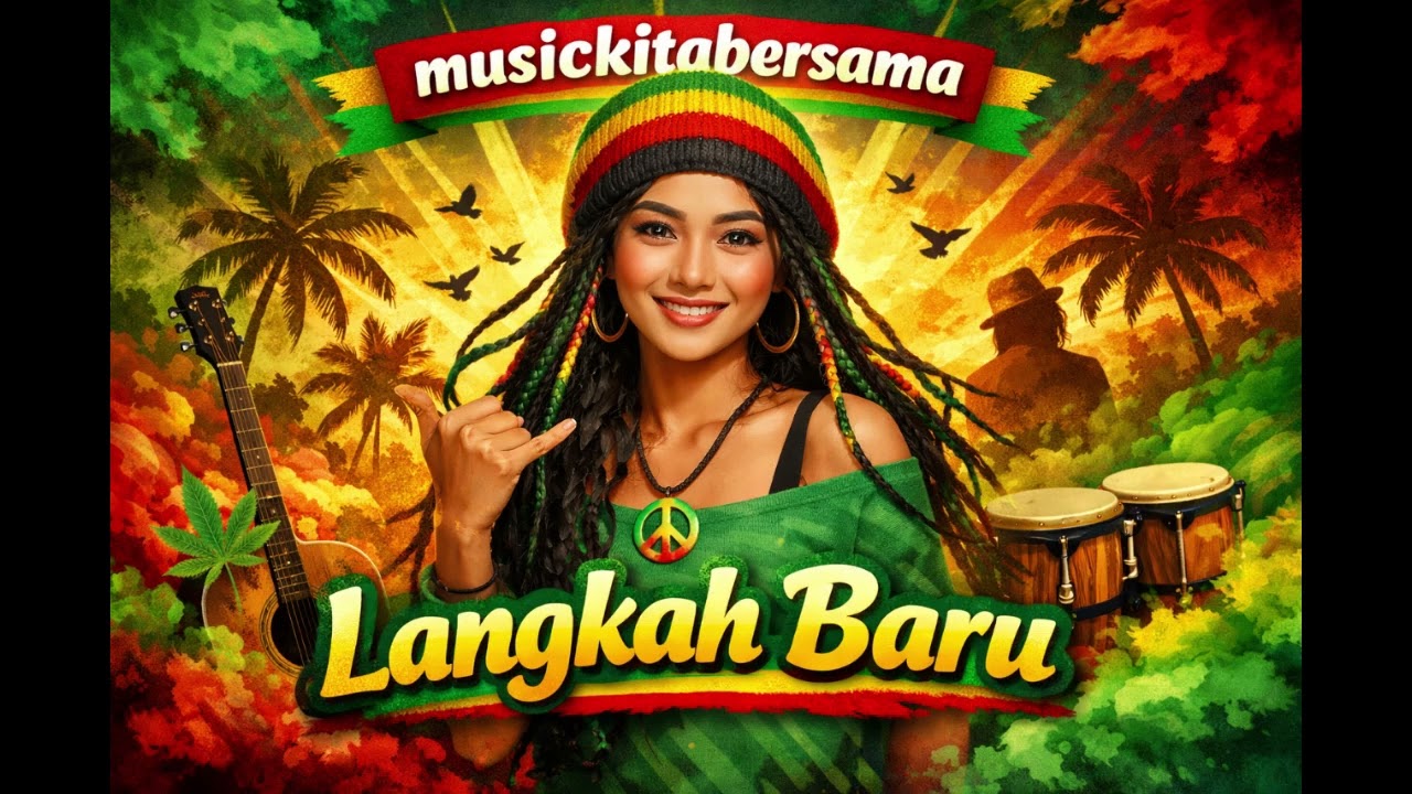 LANGKAH BARU-REGGAE MUSIC-PENYEMANGAT DAN OPTIMIS -BY  MUSICKITABERSAMA #reggae