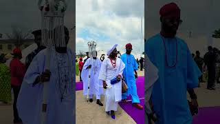 Famous On behalf of the Ooni of Ife, Olori Ashley Folasade Adeyeye-Ogunwusi Ojaja II attends the Olowu. Wealth