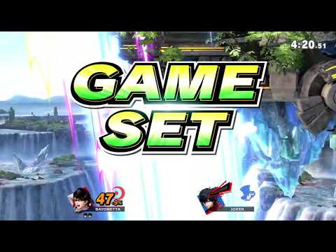 【スマブラSP】ウィッチストライク崖メテオ【ベヨネッタ】