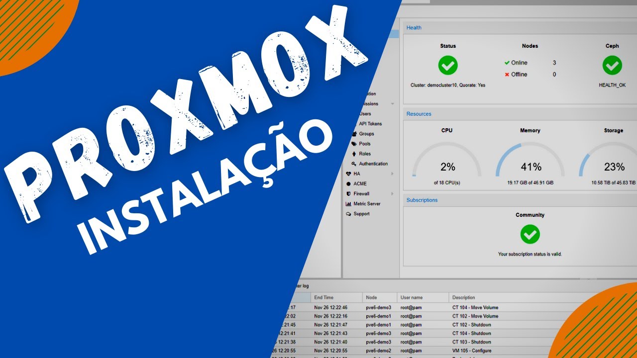 COMO INSTALAR O PROXMOX - SIMPLIFICADO - YouTube