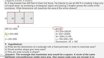 1 3 3 Finite Math   Applications and Graphs of Quadratic Functions