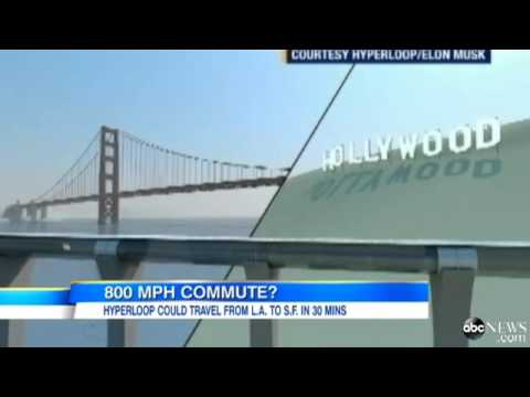 Elon Musk Reveals Design for High-Speed Transit System Hyperloop