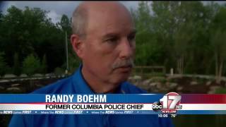 Memorial dedicated to officer Molly Bowden