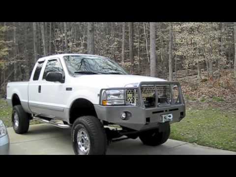 Test Drive Custom 2002 Ford F 250 Xlt Interior And Exterior Shots