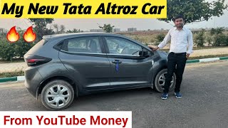 my first new car || tata altorz xt car || car from youtube money || my review || Devendra Prajapati