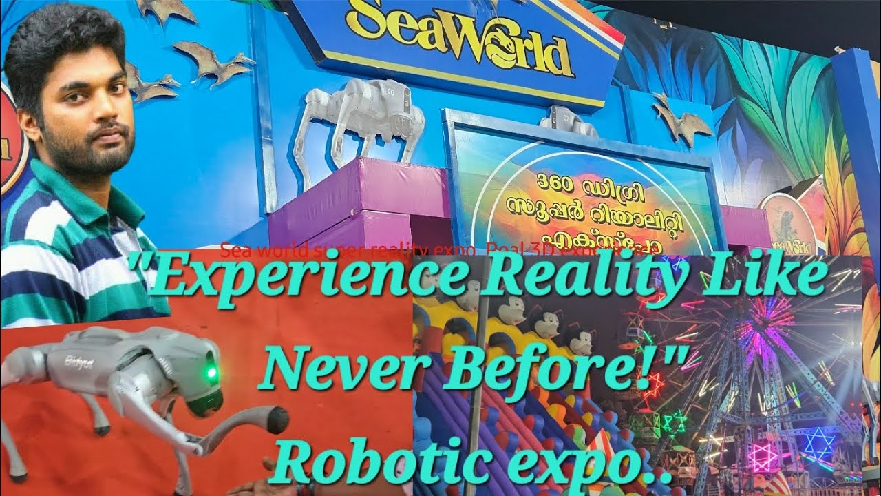 Robotic expo and amazing 3D experience #Experience reality like never