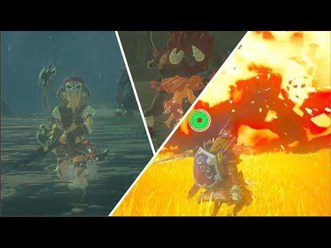 Combat NOOB vs. PRO vs. MASTER in Breath of the Wild