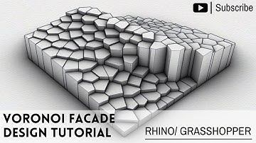 Voronoi Parametric Grasshopper - 3d Tutorial