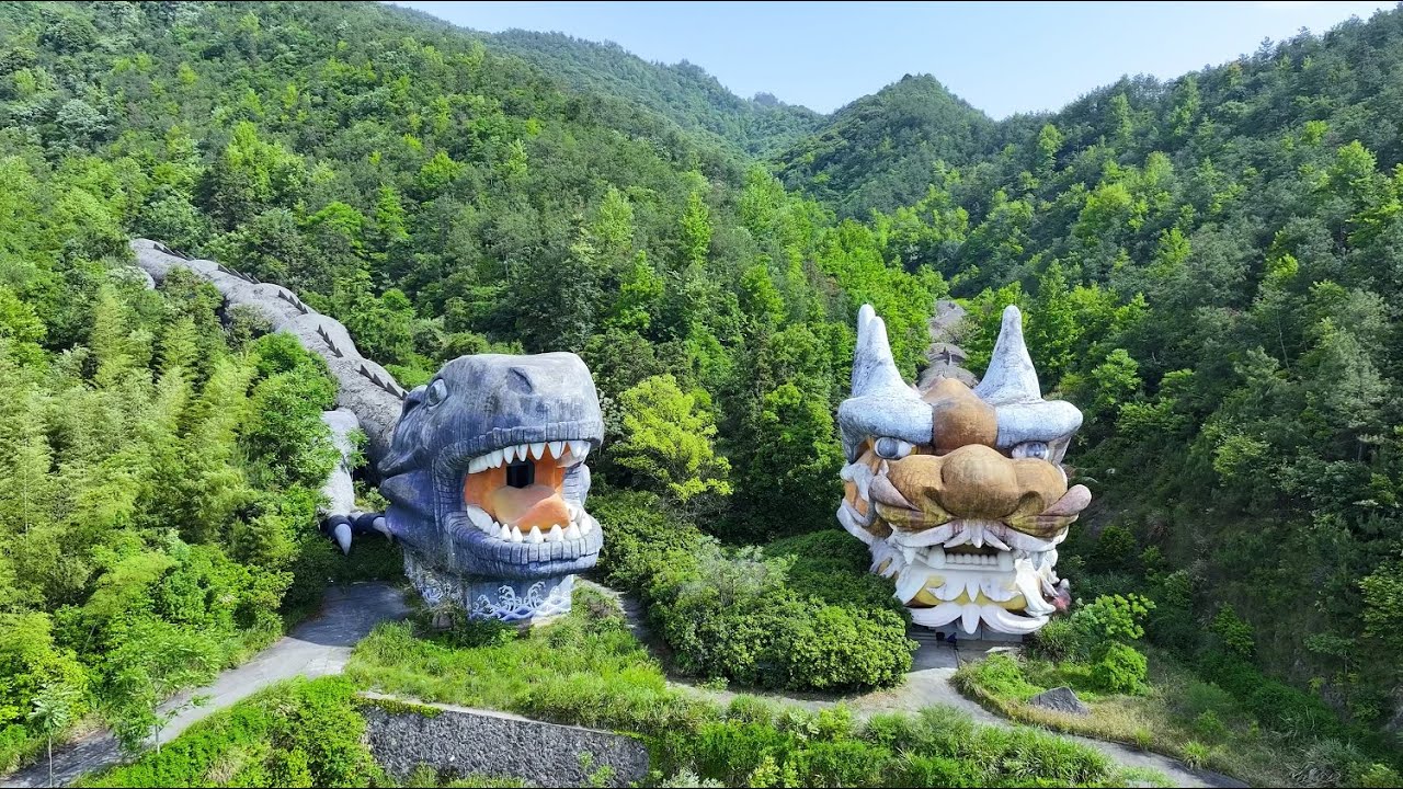 浙江大山里发现9条巨龙，威严而神秘，里面究竟藏着什么？ Nine mysterious dragons in the deep mountains of China