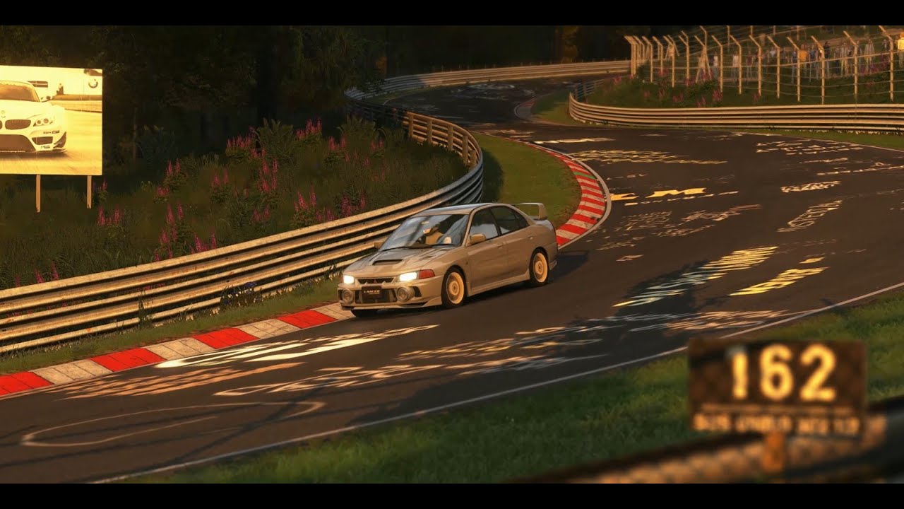 Mitsubishi Lancer Evolution IV GSR '96 Nürburgring Nordschleife Lap