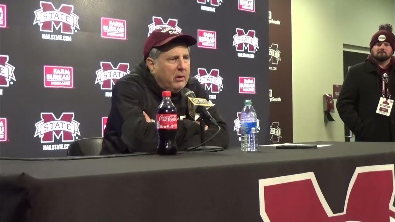 Coach Mike Leach post game presser YouTube
