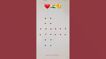 India 🇮🇳 map drawing easy trick | How to draw India map With Dots | India map drawing | map of india