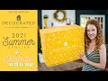 DecoCrated Summer 2021 Unboxing *Spoiler* + Decorate with Me Summer