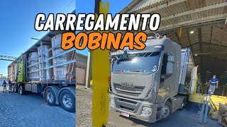 CARREGAMENTO de BOBINA DE PAPEL no SIDER na BAHIA 🚀