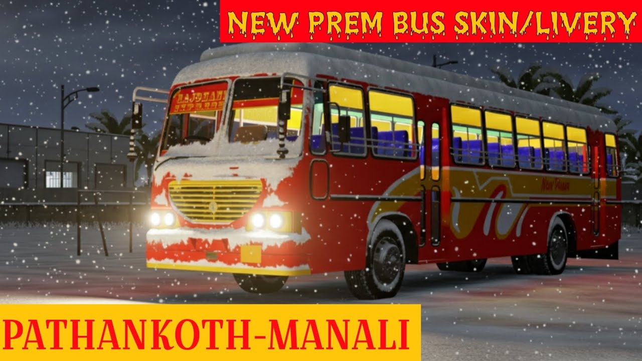 New Prem bus skin/livery download now for bussid