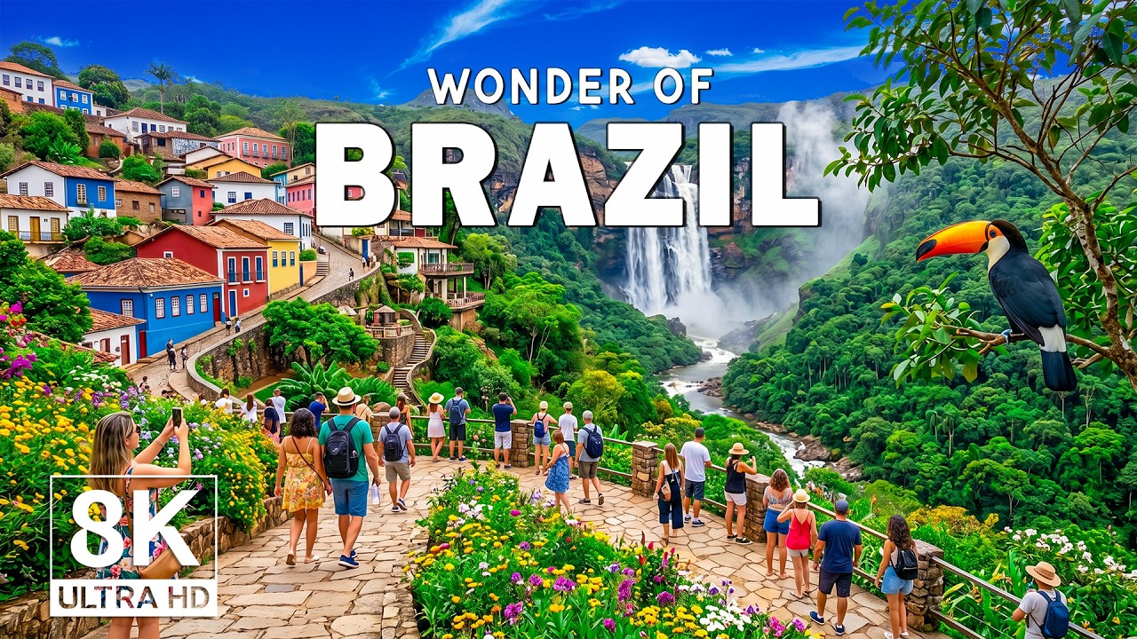Wonders Of Brazil | The Most Amazing Places in Brazil | Travel Video 4K