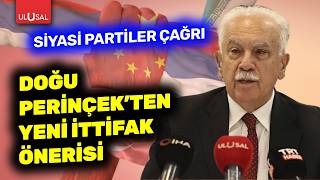Vatan Partisi Genel Başkanı Doğu Perinçek'ten siyasi partilere yeni ittifak önerisi