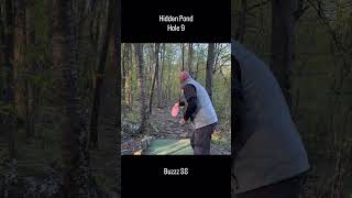 Disc Golf at Hidden Pond - Hole 9 #discgolf #dog
