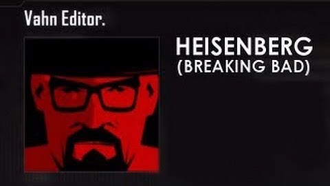 Black Ops 2: Breaking Bad Walter White / Heisenberg - BO2 Emblem Editor Tutorials [EPISODE 94]