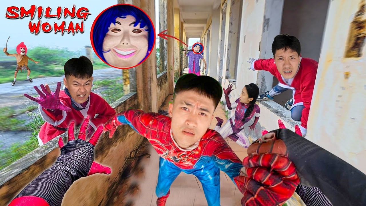 SPIDERMAN Vs SMILING WOMAN #40 | One Deadly Game With No Chance to Fail (Horror POV) | Epic POV