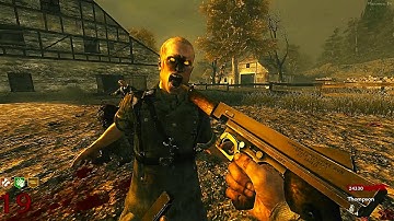 COD WORLD AT WAR - FARM VERRUCKT STYLE | CUSTOM ZOMBIES [NO COMMENTARY]