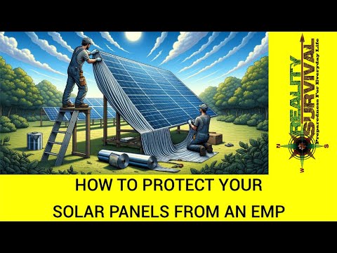 How To Protect Solar Panels From An EMP