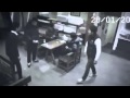 Chinese woman caught on cctv beating 3 men up