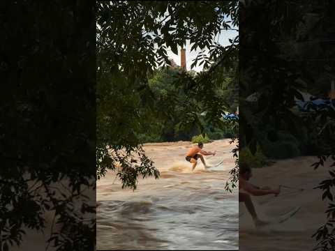 O surf tão esperado no Rio Piracicaba