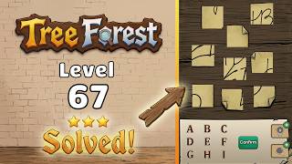 Tree Forest: Detective Words - Level 67 Walkthrough 🧩 | Full Solution & Gameplay! 🌲✨