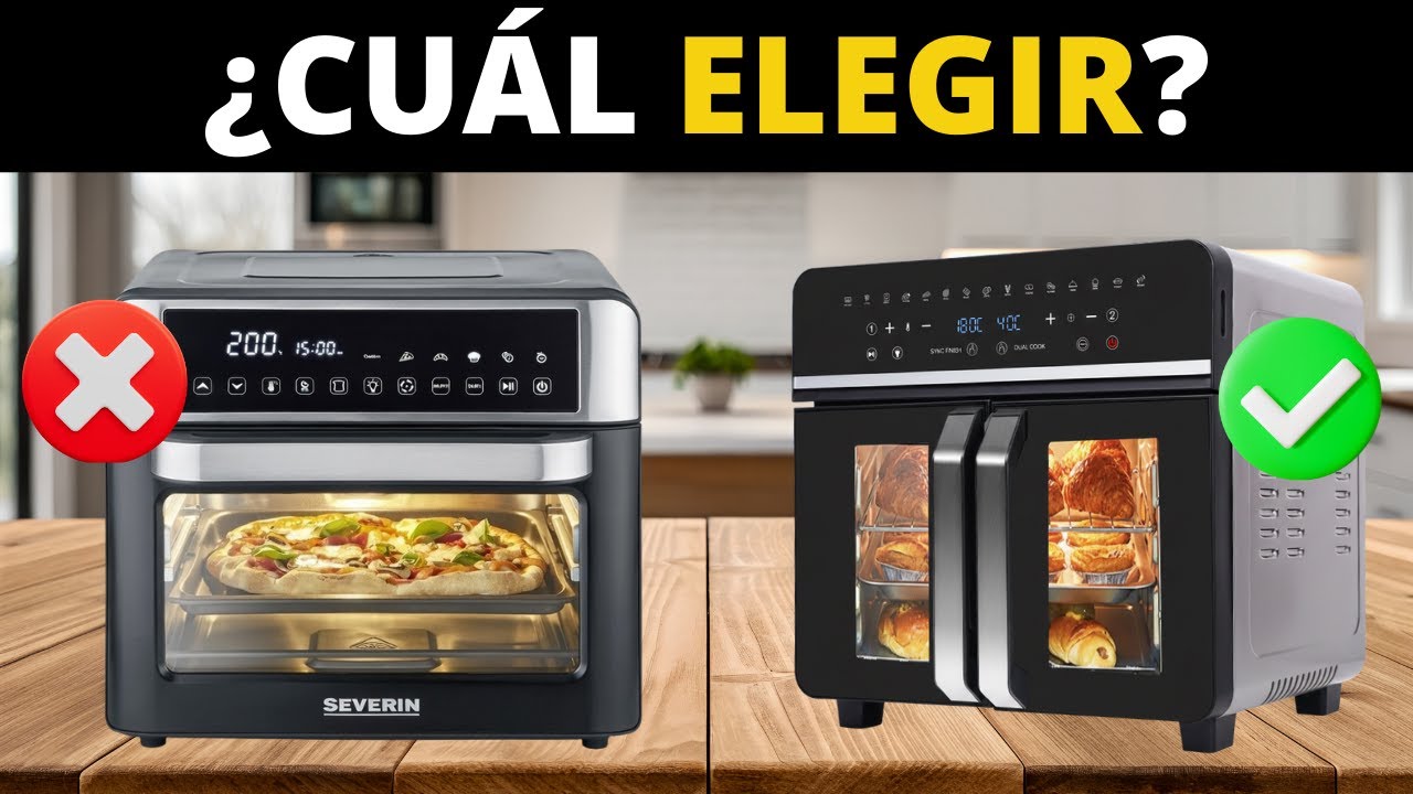 ✅¿Qué Horno de Sobremesa Comprar? Las 5 Mejores Opciones para 2026