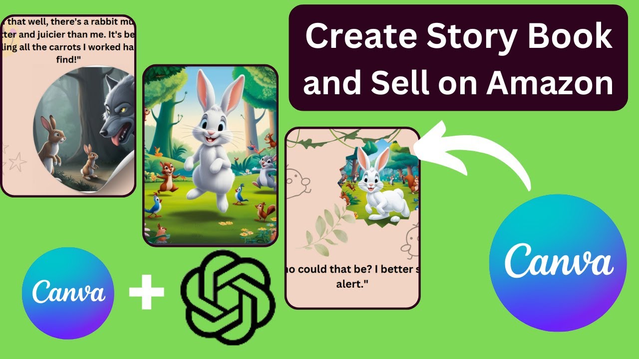 How To Create Story Book For Kids with Canva And ChatGPT ...
