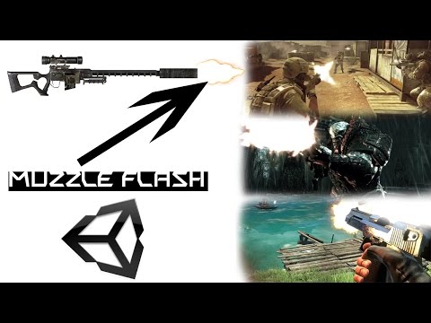 Unity3d FPS tutorial #5 Muzzle flash