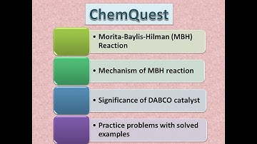 Morita Baylis Hilman Reaction - MBH reaction - DABCO catalyst #CSIRNET #GATE #IITJAM #CHEMISTRY