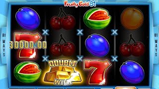 FRUITY GOLD 81 | MAX BET 1000 🐷 | SEDMIČKY DOUBLE WIN 🤯🎰 #760