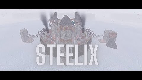 The Steelix Double bunker Solo/Duo Rust base design | 30+ Rockets