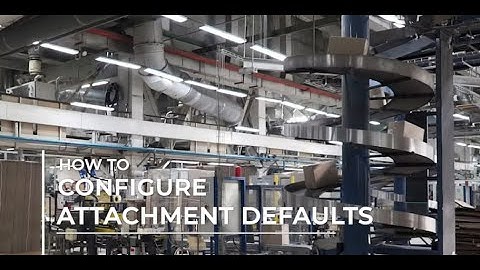 Configure Attachments in Magaya Software