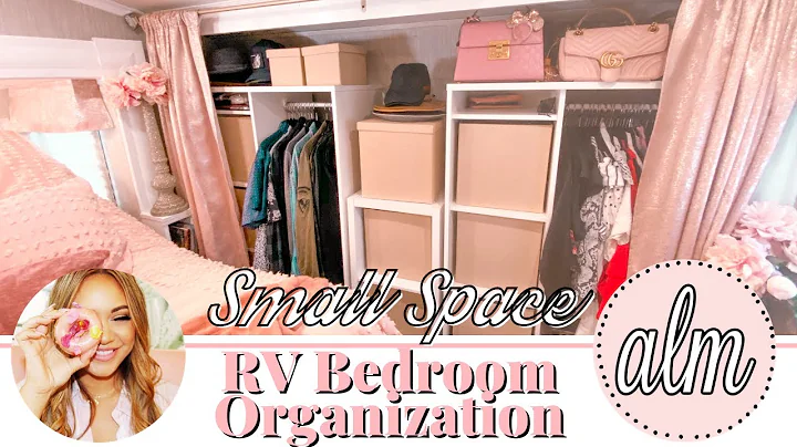 Small Space Organization On A Budget | RV Bedroom Makeover | Tips and Tricks for Tiny RV Living